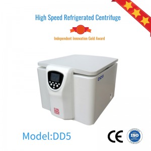 DD5 auotmatic uncovering medical centrifuge,Automatic decapping centrifuge