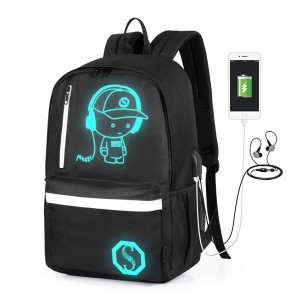 Large capacity travel Oxford cloth backpack leisure business computer backpack fashion trend tide brand student schoolbag model DL-B318