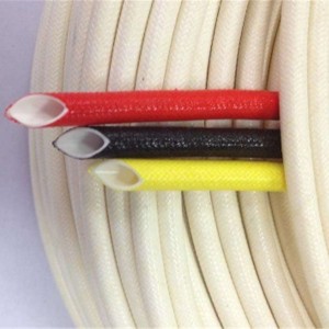 Fibgerlass braided silicone tubing  Tubing and sleeve MES0240