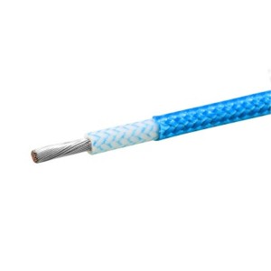 UL3252 600V 250℃  Fiberglass braid silicone wire MES0008