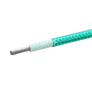 UL3172 600V 200℃  Fiberglass braid silicone wire MES0007