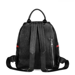 Women’s advanced sense Backpack New Fashion Leather Backpack leisure simple soft leather schoolbag model GHNSSJB050