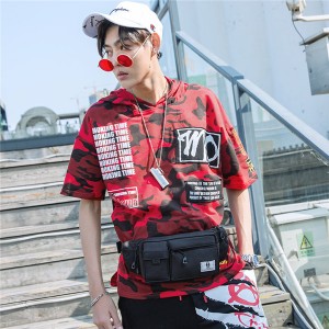 Outdoor mobile phone Bodypack multi-function tide brand single shoulder small sports bag chest bag Oxford cloth backpack diagonal bag model DL-Y217