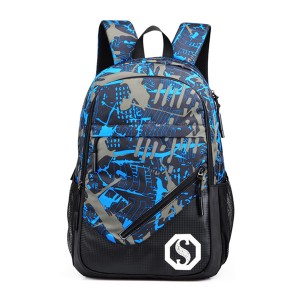 Large capacity travel Oxford cloth backpack leisure business computer backpack fashion trend tide brand student schoolbag model DL-B246