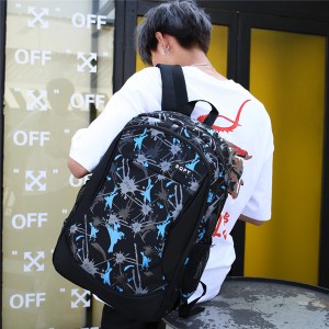 Large capacity travel Oxford cloth backpack leisure business computer backpack fashion trend tide brand student schoolbag model DL-B330