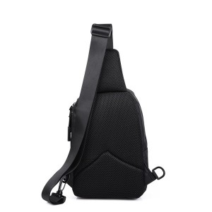 Outdoor sports chest bag, new fashion Oxford cloth chest bag, waterproof and wear-resistant young canvas straddle backpack model DL-X351