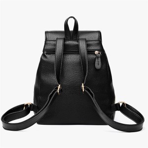 Women’s advanced sense Backpack New Fashion Leather Backpack leisure simple soft leather schoolbag model GHNSSJB048
