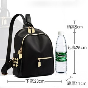 Women’s advanced sense Backpack New Fashion Leather Backpack leisure simple soft leather schoolbag model GHNSSJB049