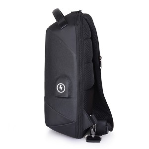 Outdoor sports chest bag, new fashion Oxford cloth chest bag, waterproof and wear-resistant young canvas straddle backpack model DL-X378
