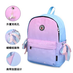 Large capacity travel Oxford cloth backpack leisure business computer backpack fashion trend tide brand student schoolbag model DL-B436