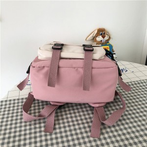 Women’s advanced sense Backpack New Fashion Leather Backpack leisure simple soft leather schoolbag model GHNSSJB016