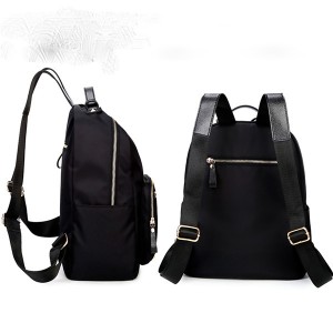 Women’s advanced sense Backpack New Fashion Leather Backpack leisure simple soft leather schoolbag model GHNSSJB023