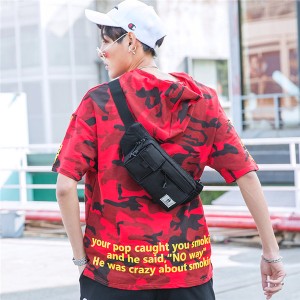 Outdoor mobile phone Bodypack multi-function tide brand single shoulder small sports bag chest bag Oxford cloth backpack diagonal bag model DL-Y217