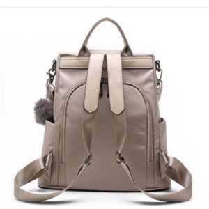 Women’s advanced sense Backpack New Fashion Leather Backpack leisure simple soft leather schoolbag model GHNSSJB040