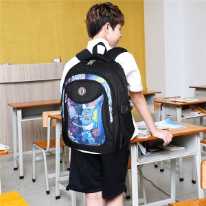 Large capacity travel Oxford cloth backpack leisure business computer backpack fashion trend tide brand student schoolbag model DL-B412