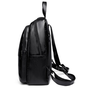 Women’s advanced sense Backpack New Fashion Leather Backpack leisure simple soft leather schoolbag model GHNSSJB003