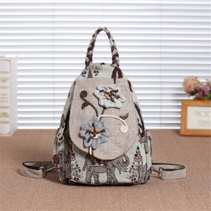 Women’s advanced sense Backpack New Fashion Leather Backpack leisure simple soft leather schoolbag model GHNSSJB017