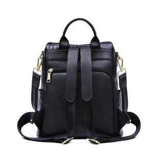 Women’s advanced sense Backpack New Fashion Leather Backpack leisure simple soft leather schoolbag model GHNSSJB011