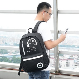 Large capacity travel Oxford cloth backpack leisure business computer backpack fashion trend tide brand student schoolbag model DL-B318