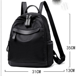 Women’s advanced sense Backpack New Fashion Leather Backpack leisure simple soft leather schoolbag model GHNSSJB015