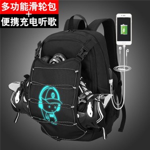 Large capacity travel Oxford cloth backpack leisure business computer backpack fashion trend tide brand student schoolbag model DL-B360