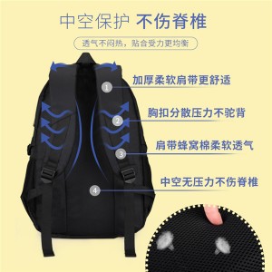 Large capacity travel Oxford cloth backpack leisure business computer backpack fashion trend tide brand student schoolbag model DL-B409