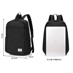 Large capacity travel Oxford cloth backpack leisure business computer backpack fashion trend tide brand student schoolbag model DL-B387