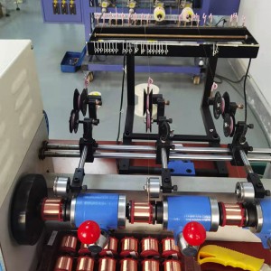 16 spindle Fine Wire Braiding Machine