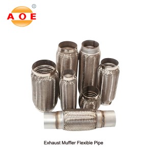 Exhaust Muffler Flexible Pipe with Welded Extension Tube 2″ 51 X 200 X 300 mm