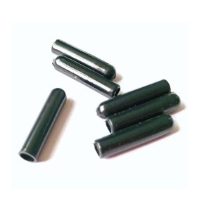 Dark Green Shoelace Plastic Tips