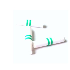 White Shoelace Plastic Tips