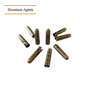 Wholesale Dealers of SHANGHAI GAOHE Hot Sale Custom Log Shoelace Tip Metal Tips, Metal Aglet Tip