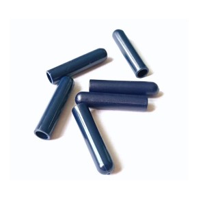 Dark Navy Shoelace Plastic Tips