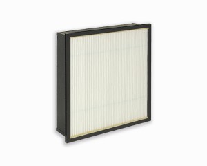 HIGH-EFFICIENCY SUPPORTED PANEL FILTER