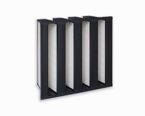 8-PANEL HIGH-EFFICIENCY SUPPORTED PLEAT FILTER