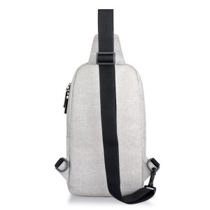 Outdoor sports chest bag, new fashion Oxford cloth chest bag, waterproof and wear-resistant young canvas straddle backpack model DL-X356