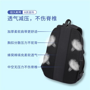 Large capacity travel Oxford cloth backpack leisure business computer backpack fashion trend tide brand student schoolbag model DL-B410