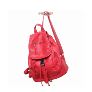 Women’s advanced sense Backpack New Fashion Leather Korean women’s casual simple soft leather backpack model dl-003