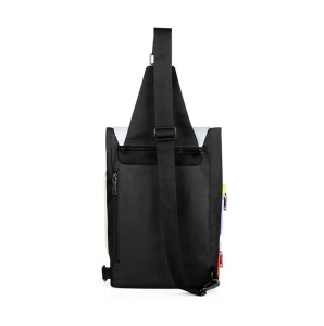 Outdoor sports chest bag, new fashion Oxford cloth chest bag, waterproof and wear-resistant young canvas straddle backpack model DL-X379