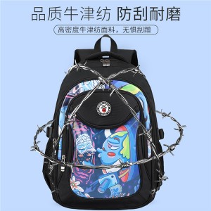 Large capacity travel Oxford cloth backpack leisure business computer backpack fashion trend tide brand student schoolbag model DL-B412