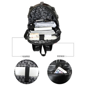 Large capacity travel Oxford cloth backpack leisure business computer backpack fashion trend tide brand student schoolbag model DL-B340