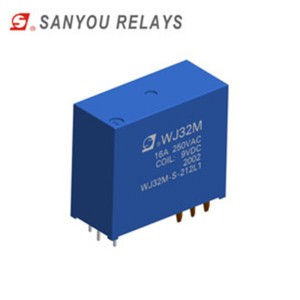 WJ32M  Magnetic holding relay